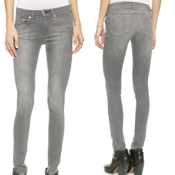 rag & bone Denim - Rag & Bone Gray Buxton Skinny Jeans | 25